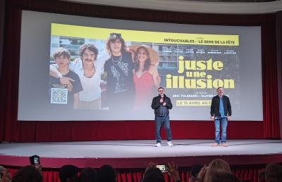 En présence de Camille COTTIN, Louis GARREL, Eric TOLEDANO et Olivier NAKACHE